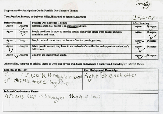 Emily's Supplement 6J