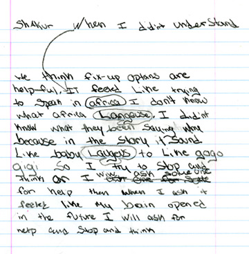 Reflective Paragraph Draft