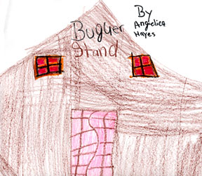 burger stand  by angelica