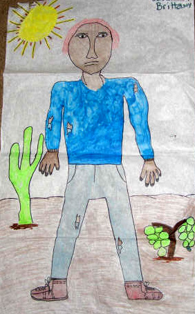Evan and Michael's Drawing of Manny