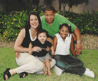 This is a family photo 