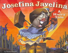 the book jcket shows dancing down the street with her suicase with a sunset behind her