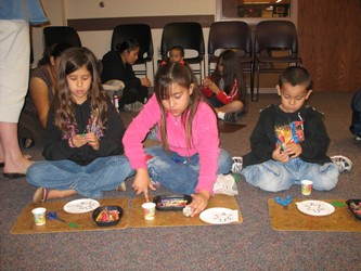 Photograph of Sage, Daniella, and Joseph
