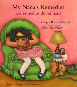 The book jacket shows a crabby little girl.