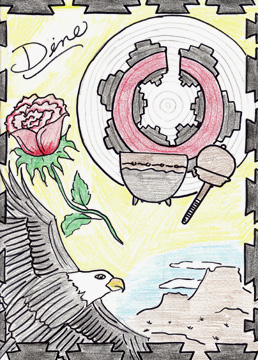 Vinlena and Ernisha's drawing