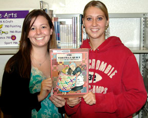 This is a photo of Allison and Lindsey