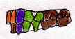 Drawing showing location of types of human teeth