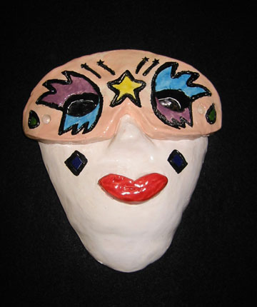 This is Ashley's personal mask