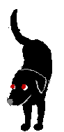 Dog Wagging Tail Graphic